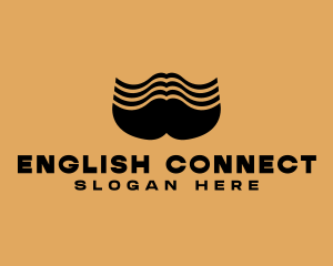 Barber Grooming Mustache  logo design