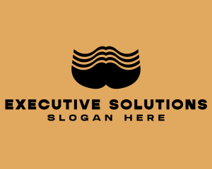 Barber Grooming Mustache  logo design