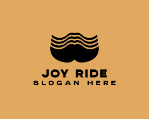 Barber Grooming Mustache  logo design