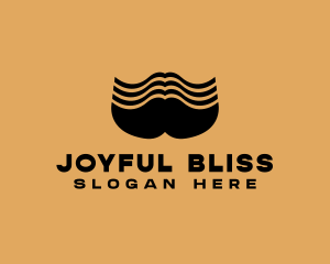 Barber Grooming Mustache  logo design