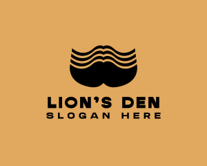 Barber Grooming Mustache  logo design