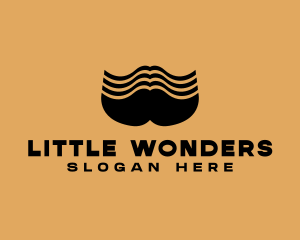 Barber Grooming Mustache  logo design