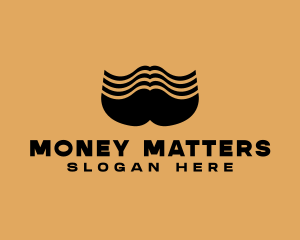 Barber Grooming Mustache  logo design