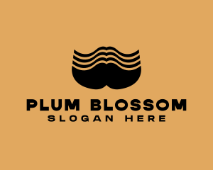 Barber Grooming Mustache  logo design