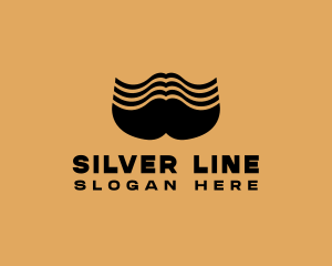 Barber Grooming Mustache  logo design