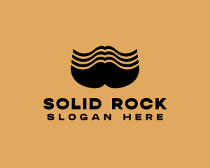 Barber Grooming Mustache  logo design