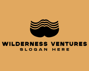 Barber Grooming Mustache  logo design