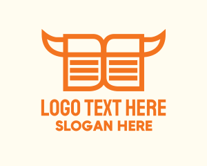 Orange Cowboy Book  logo