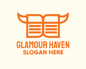 Orange Cowboy Book  logo