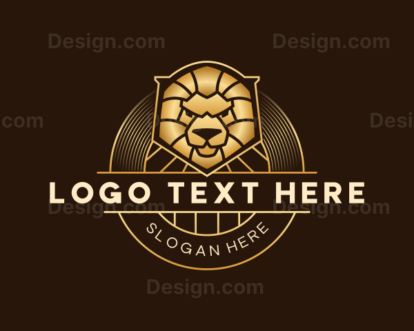 Luxury Lion Business Logo