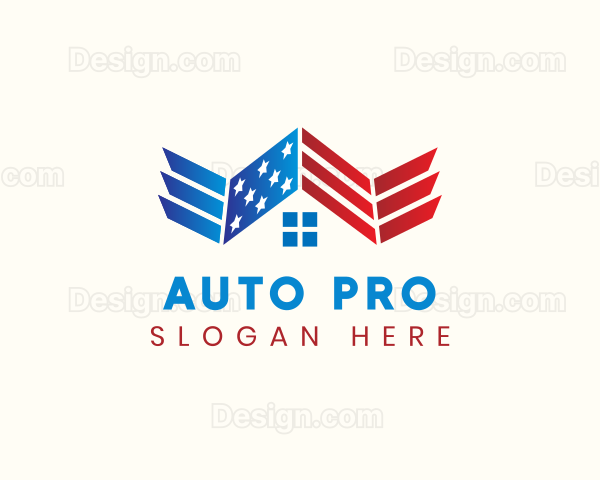Patriotic Veteran Home Logo