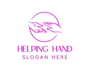 Dermatology Touch Hand  logo