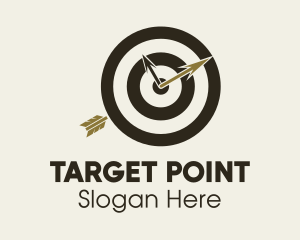 Archery Target Time logo design