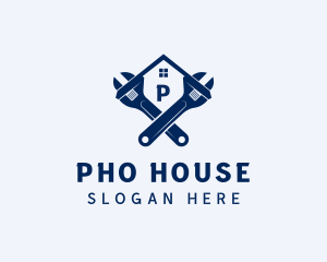 House Plumbing Repair logo design