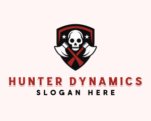 Axe Skull Hunter logo