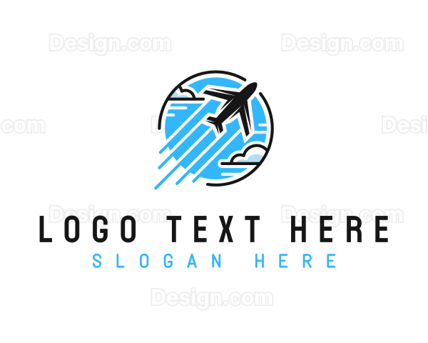 Airline Flight Travel Logo