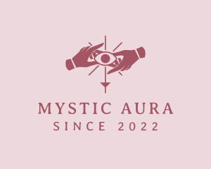 Mystical Hands Third Eye logo design