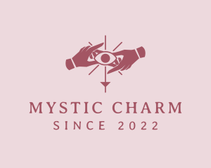 Mystical Hands Third Eye logo design