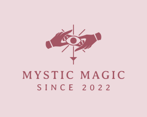 Mystical Hands Third Eye logo design