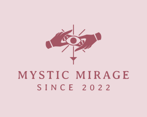 Mystical Hands Third Eye logo design