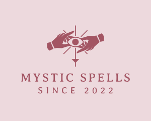 Mystical Hands Third Eye logo design