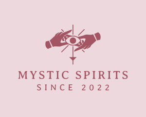 Mystical Hands Third Eye logo design