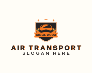 Sports Car Transport  logo design