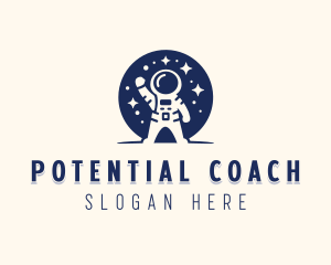 Astronaut Moon Coaching logo