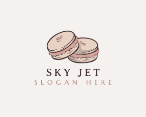 Sweet Macaron Dessert logo