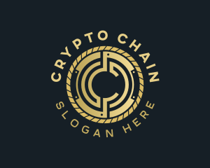 Digital Crypto Technology logo design