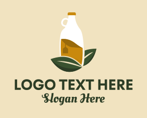 Organic Drink Bottle  logo