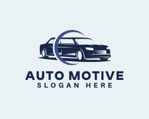 Limousine Car Vehicle logo design