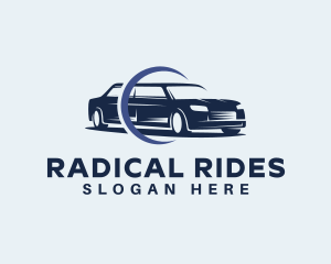 Limousine Car Vehicle logo design