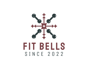 Gym Equipment Fitness logo design