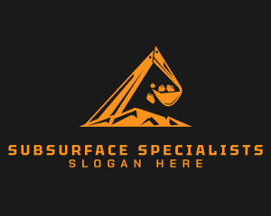 Industrial Digging Excavator logo