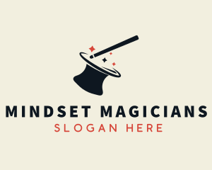 Magician Hat Magic logo design