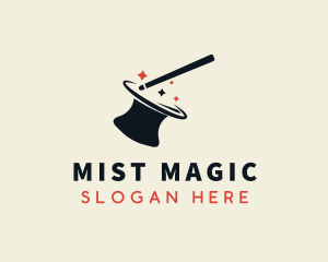 Magician Hat Magic logo design