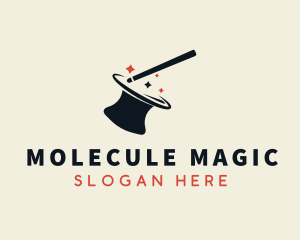 Magician Hat Magic logo design