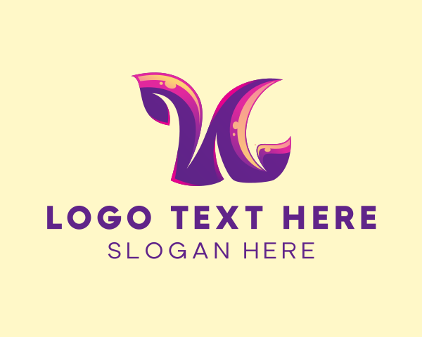 Unique logo example 1