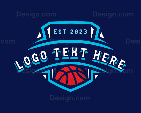 Basketball League Sports Logo