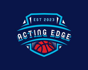 Basketball League Sports logo design