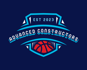 Basketball League Sports logo design