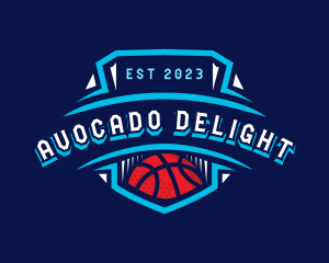 Basketball League Sports logo design