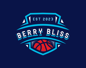 Basketball League Sports logo design