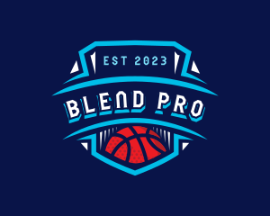 Basketball League Sports logo design