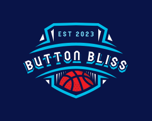 Basketball League Sports logo design