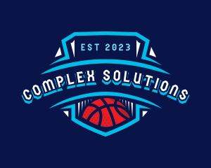 Basketball League Sports logo design