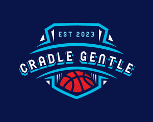 Basketball League Sports logo design