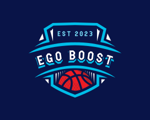 Basketball League Sports logo design