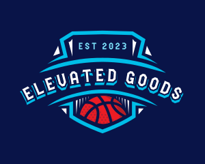 Basketball League Sports logo design